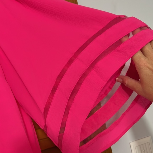 Umgee dress shirt with balloon sleeves - Picture 2 of 2